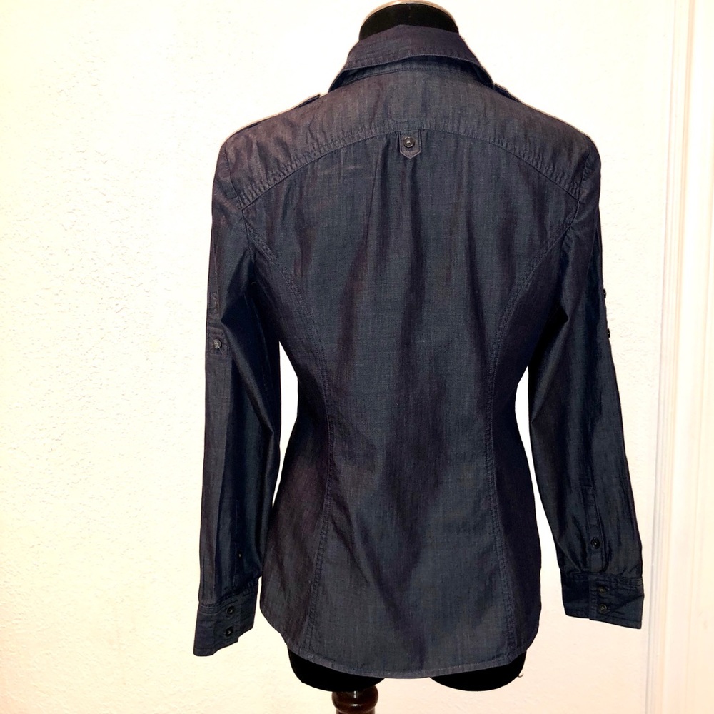 Express Denim Button Down - Picture 4 of 8